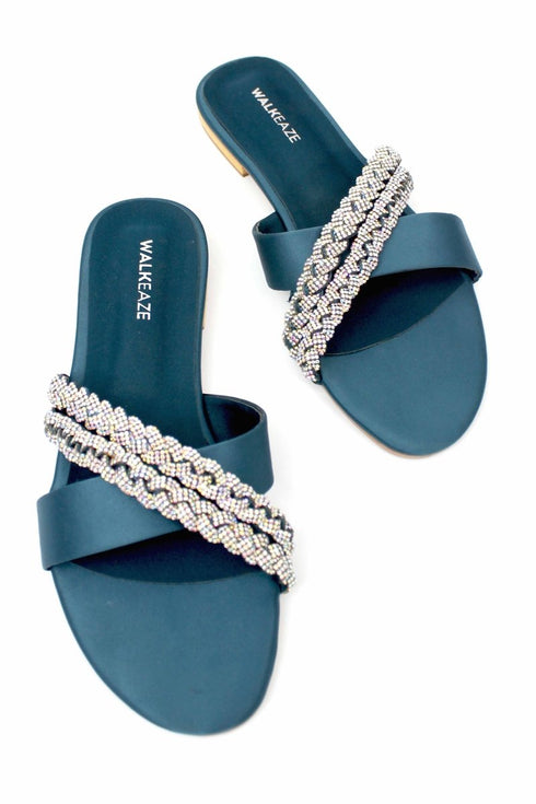 Women Formal Slippers - 40123S - Slippers - Walkeaze
